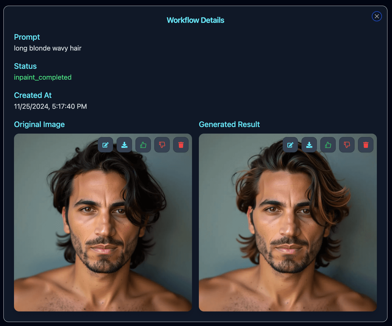Change hair color